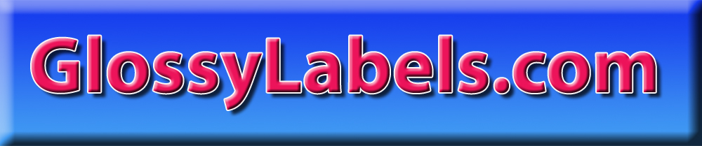 Glossy Labels - sheets - rolls - laser - inkjet